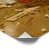 Leger, eerste kerstmis  schilderij perfect poster (Hoek)