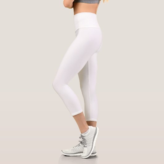 Léger Gris Capri Leggings pour le confort quotidie (Gauche)