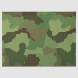 Leger Groen Camouflage Tissuepapier