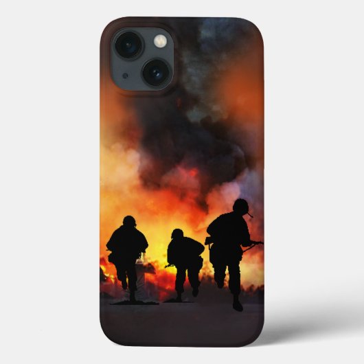 Leger iPhone Case (Achterkant)