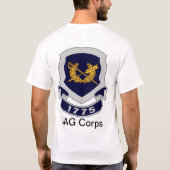 Leger JAG Corps T-shirt (Achterkant)