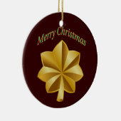 Leger kerst-kerstversiering keramisch ornament (Rechts)