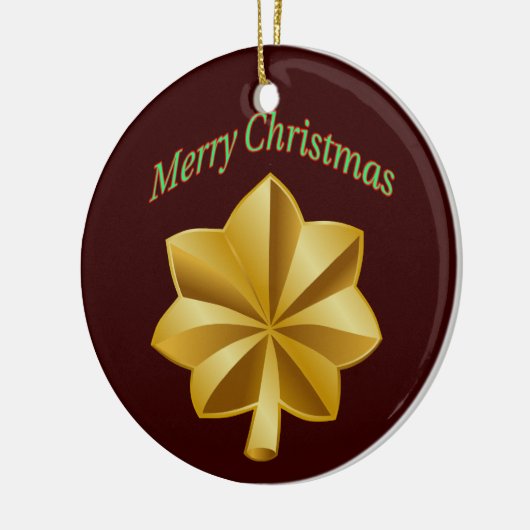 Leger kerst-kerstversiering keramisch ornament (Links)