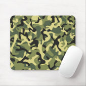 Leger Lime Green Forest Camo | Camo Forest Mousepa Muismat (Met muis)