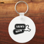 Leger Mam Button Sleutelhanger (Voorkant)