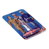 Leger, marine en mariniers magneet (Rechterzijde)