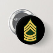 Leger - Master Sergeant E-8 (MSG) Ronde Button 5,7 Cm (Voorkant /achterkant)