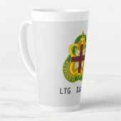 Leger MEDCOM DUI - Persoonlijk Latte Mok (Linkerhoek)