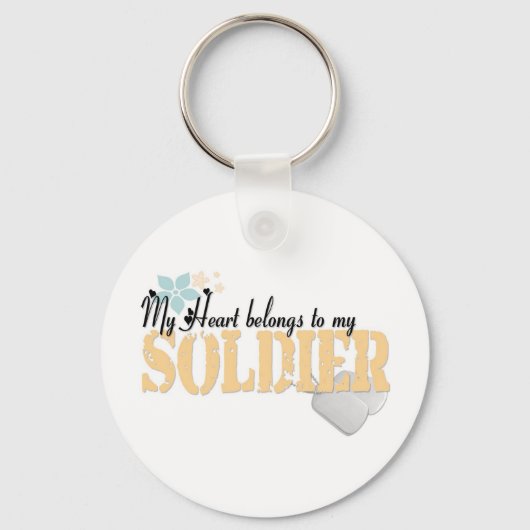 leger mijn hart1 sleutelhanger (Voorkant)