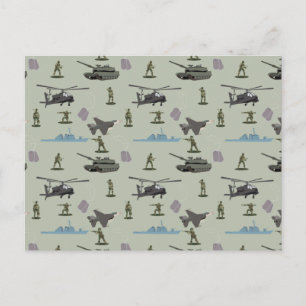 Leger Militaire Camouflage Groen Camo Feestdagenkaart