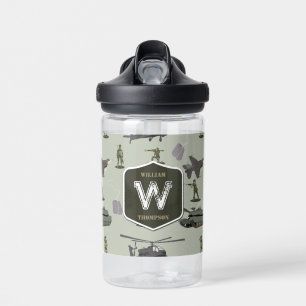 Leger Militaire Camouflage Groen Camo Patroon Waterfles