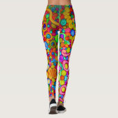 Léger Neon Coils Leggings (Dos)