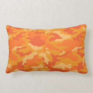 Leger Oranje Camouflage #2 Pillow Kussens