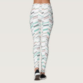 Léger Pastel Line Leggings pour femmes (Dos)