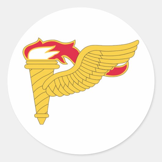 Leger Pathfinder Insignia Ronde Sticker (Voorkant)