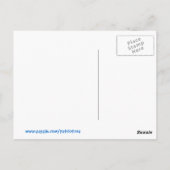  leger Poster met Lady Liberty Tshirts Briefkaart (Achterkant)