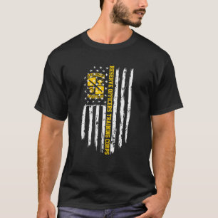 Leger Rotc Amerikaanse vlag T-shirt