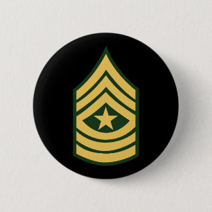Leger - Sergeant Major E-9 (SGM) Ronde Button 5,7 Cm