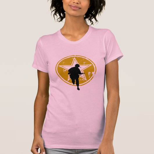 Leger T-shirt (Voorkant)