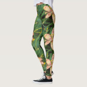 Léger tacheté Leopard leopard leggings (Gauche)