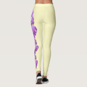 Léger Tennessee Iris State Flower Leggings (Dos)