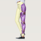 Léger Tennessee Iris State Flower Leggings (Gauche)