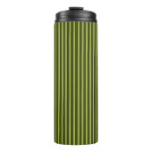 Leger thema Striped Pattern Thermosbeker (Voorkant)