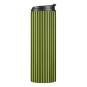 Leger thema Striped Pattern Thermosbeker (Gedraaid links)