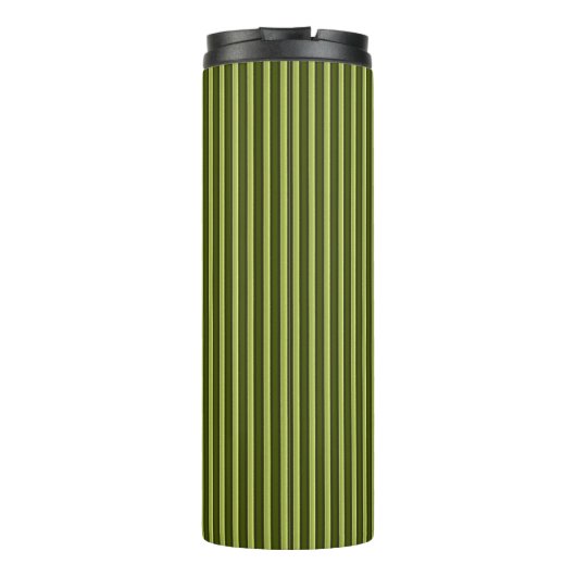Leger thema Striped Pattern Thermosbeker (Achterkant)