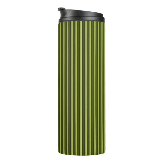 Leger thema Striped Pattern Thermosbeker (Geroteerd rechts)