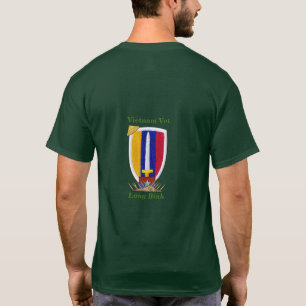 Leger USARV MACV Vietnam Nam War Vets Patch T-shirt