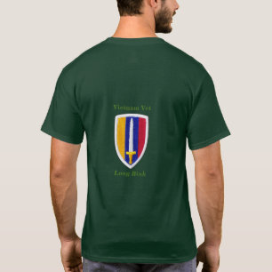 Leger USARV Vietnam Nam War Vets Patch T-shirt