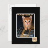 Leger van boze robots briefkaart (Voorkant / Achterkant)