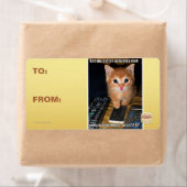 Leger van boze robots etiket (Insitu)