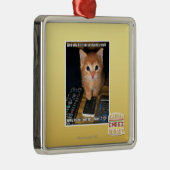 Leger van boze robots metalen ornament (Rechts)