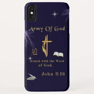 Leger van God iPhone XS Max Hoesje