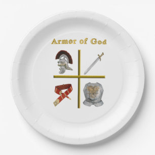 Leger van God Papieren Bordje