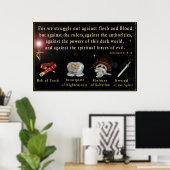 Leger van God Poster (Thuiskantoor)