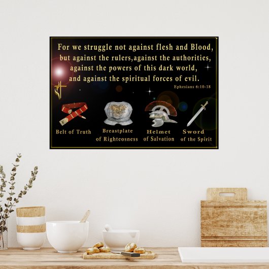 Leger van God Poster (Keuken)