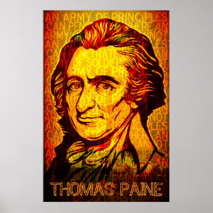 Leger van Principes Thomas Paine Print