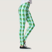 Léger vert Dragon Scale Cosplay Leggings (Droite)