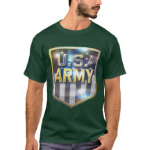 Leger Vlag Schild Tshirt