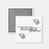 Leger Vriendin- Magneet (Voorkant / Achterkant)