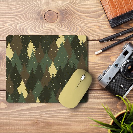 Legerbos Camo | Camo Forest Mousepad Muismat