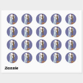 Legerbride Ronde Sticker (Vel)
