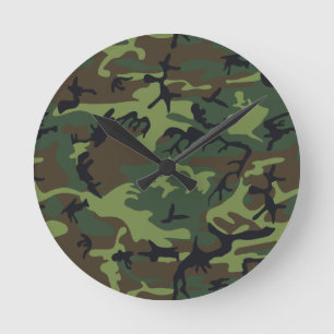 LegerCamo Ronde Klok