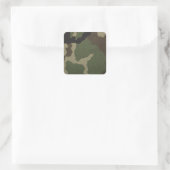 LegerCamo Vierkante Sticker (Tas)