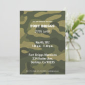 Legercamoflage Kaart (Staand voorkant)