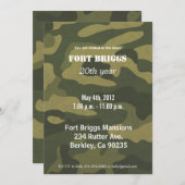 Legercamoflage Kaart (Voorkant / Achterkant)