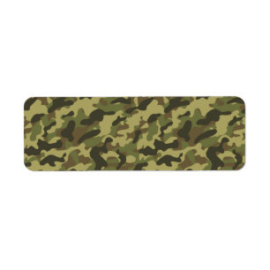 LegerCamouflage Etiket